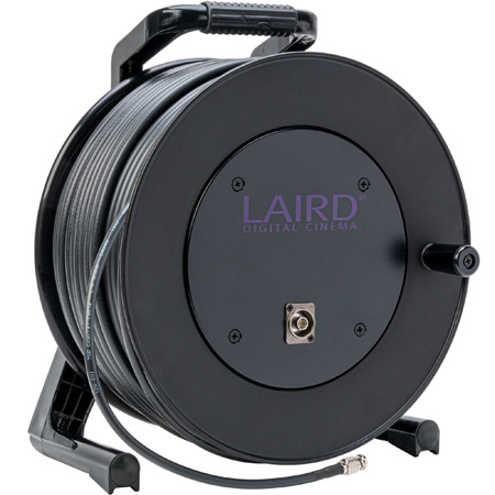 Laird Digital Cinema Laird LCR-12G-B-B-100 12G-SDI/4KUHD Single Link BNC to  BNC Camera Cable on Reel - 100 Foot